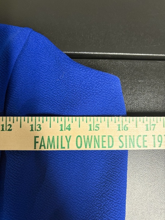 Bailey Blue Strapless Wide Leg Jumpsuit Cobalt Blue XL Formal Evening Romper - Picture 5 of 6